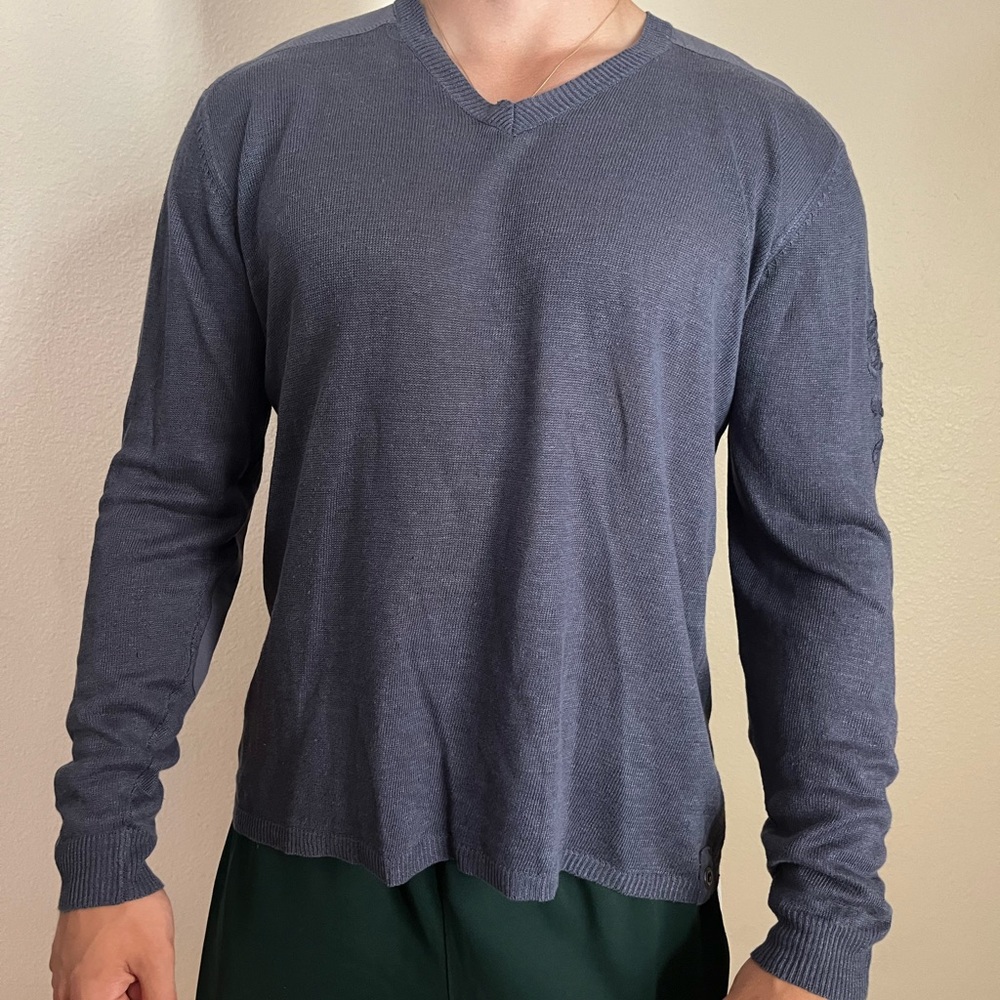 Men’s classic navy pullover. Blac Bleu brand. 2XL